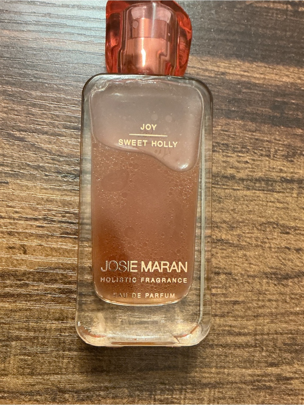 JOSIE MARAN Joy Sweet Holly Bottle - Pink/Bronze Accents